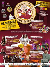 Cartaz Festival da Sopa da Pedra 2026 - Almeirim