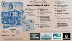 Cartaz Festival de Folclore 2026 - Sancheira Grande