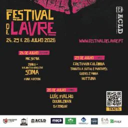 Cartaz Festival de Lavre 2026 - Lavre