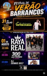 Cartaz Festival de Verão 2026 - Barrancos