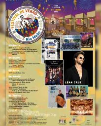 Cartaz Festival de Verão 2026 - Rio Meão