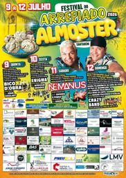 Cartaz Festival do Arrepiado 2026 - Almoster
