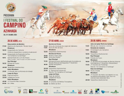 Cartaz Festival do Campinho 2024 - Azinhaga