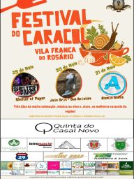 Cartaz Festival do Caracol 2026 - Vila Franca do Rosário