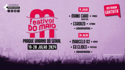 Cartaz Festival do Maio 2024 - Seixal