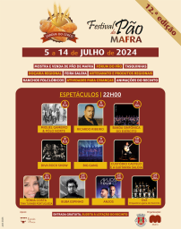 Cartaz Festival do Pão 2024 - Mafra