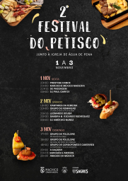 Cartaz Festival do Petisco 2024 - Machico