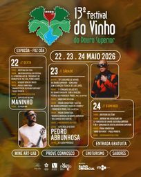 Cartaz Festival do Vinho 2026 - Foz Côa