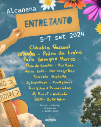 Cartaz Festival Entretanto 2024 - Alcanena