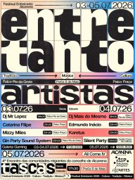 Cartaz Festival Entretanto 2026 - Alcanena