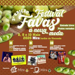 Cartaz Festival Favas à Nossa Moda 2026 - Mira