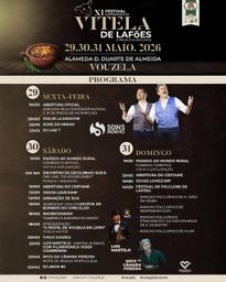 Cartaz Festival Gastronómico da Vitela de Lafões 2026 - Vouzela