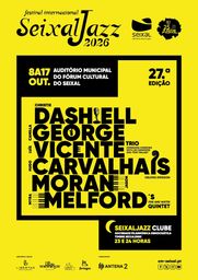 Cartaz Festival Internacional SeixalJazz 2026 - Seixal
