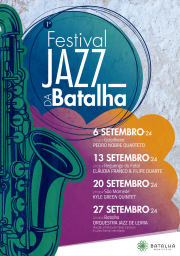 Cartaz Festival Jazz da Batalha 2024 - Batalha