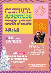 Cartaz Festival Juventude 2026 - Coruche