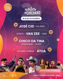 Cartaz Festival O Chícharo da Serra 2026 - Santa Catarina da Serra