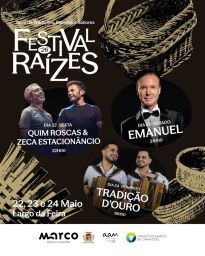Cartaz Festival Raízes 2026 - Marco de Canaveses