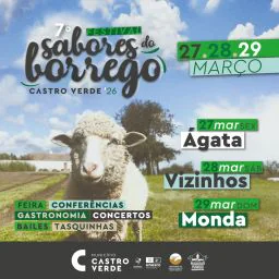 Cartaz Festival Sabores do Borrego 2026 - Castro Verde