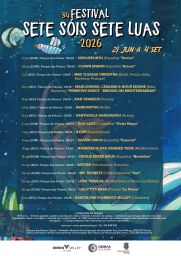 Cartaz Festival Sete Sóis Sete Luas 2026 - Oeiras