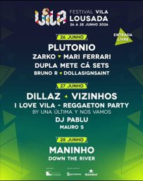 Cartaz Festival Vila 2026 - Lousada