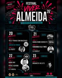 Cartaz Festival Viver Almeida 2026 - Almeida