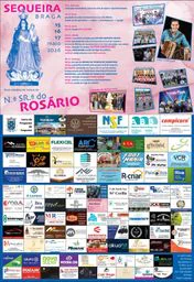 Cartaz Festividades em Honra a Nossa Senhora do Rosário 2026 - Sequeira