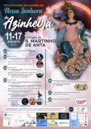 Cartaz Festividades Em Honra De Nossa Senhora Da Azinheira 2024 - Sabrosa
