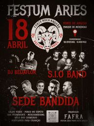 Cartaz Festum Aries 2025 - Fonte Rock Angeão