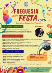Cartaz Freguesia em Festa 2026 - Galegos São Martinho