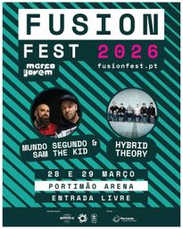 Cartaz Fusion Fest 2026 - Portimão