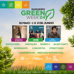 Cartaz Green Week 2024 - Guimarães