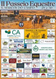 Cartaz II Passeio Equestre 2026 - S. Marcos do Campo