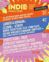 Cartaz Indie Music Fest 2026 - Baltar