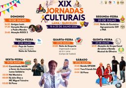 Cartaz Jornadas Culturais 2026 - Lama