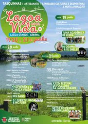 Cartaz Lagoa com Vida 2026 - Arrimal