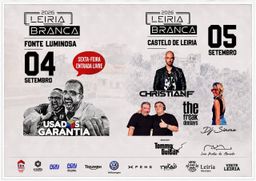Cartaz Leiria Branca 2026 - Leiria