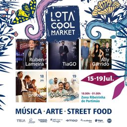 Cartaz Lota Cool Market 2026 - Portimão
