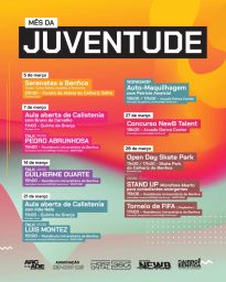 Cartaz Mês da Juventude 2026 - Benfica