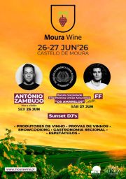 Cartaz Moura Wine 2026 - Moura