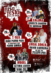 Cartaz Nisa em Festa 2024 - Nisa