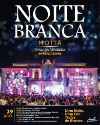 Cartaz Noite Branca 2026 - Moita