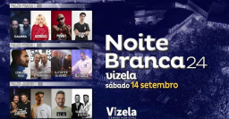 Cartaz Noite Branca de Vizela - 2024