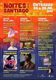 Cartaz Noites em Santiago 2026 - Entradas