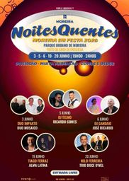 Cartaz Noites Quentes 2026 - Moreira