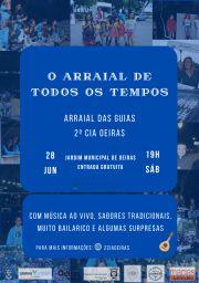 Cartaz O arraial de todos os tempos 2025 - Oeiras