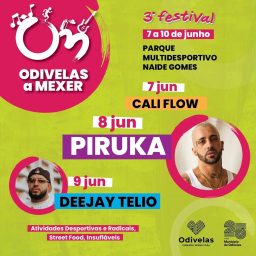 Cartaz Odivelas a Mexer 2024 - Lisboa