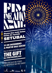 Cartaz Passagem de Ano 2024 - Setúbal