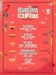 Cartaz Queima das Fitas 2026 - Mirandela