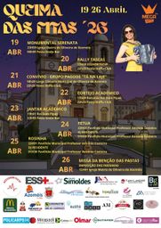 Cartaz Queima das Fitas 2026 - Oliveira de Azeméis