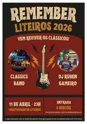 Cartaz Remember 2026 - Liteiros